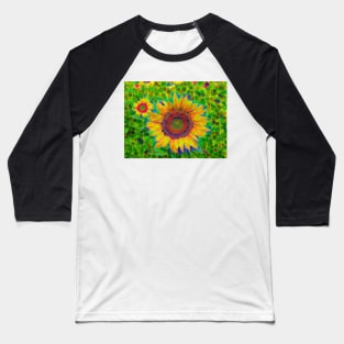 Sunflower field Baseball T-Shirt